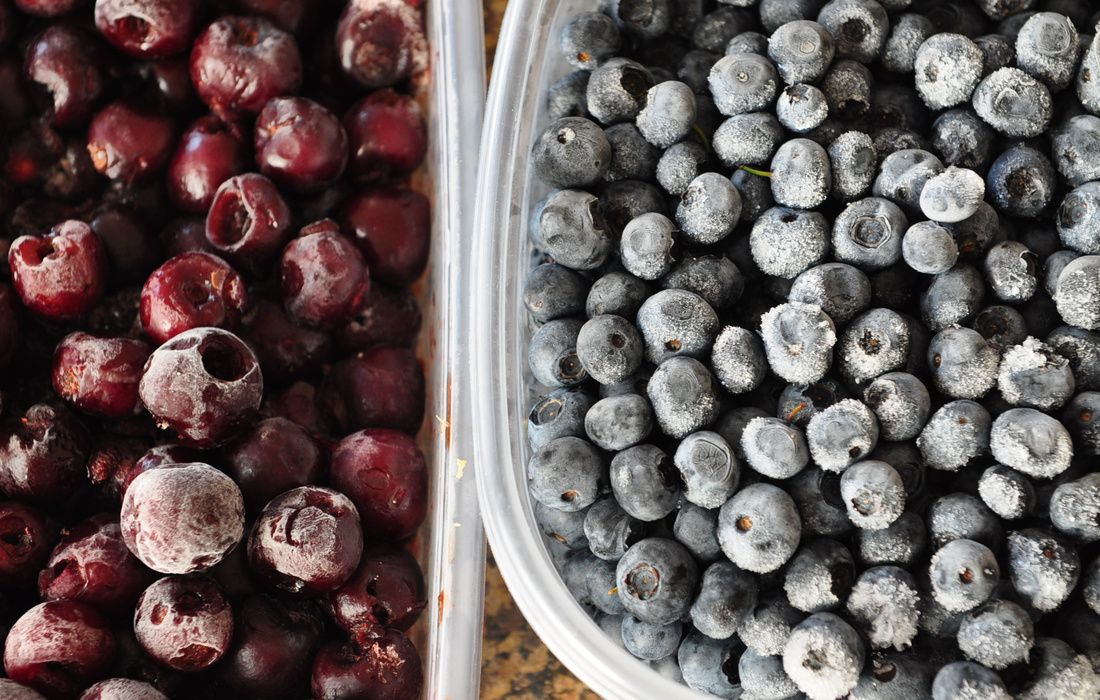 how to freeze berries cherries fruit-2