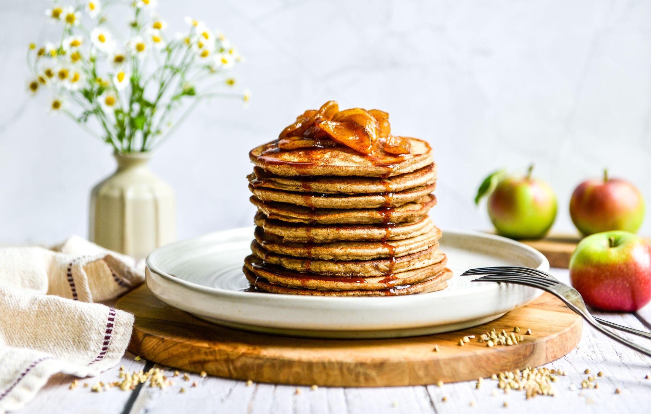 HIGH-PROTEIN BUCKWHEAT COTTAGE CHEESE BLENDER PANCAKES GLUTEN-FREE-22